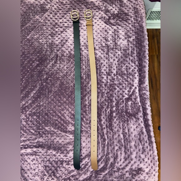 2 Pack Women’s Belts - Picture 3 of 5